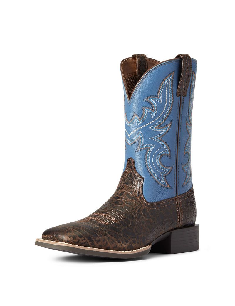 Bottes Western Ariat Sport Cow Country Marron | OGY-6156389