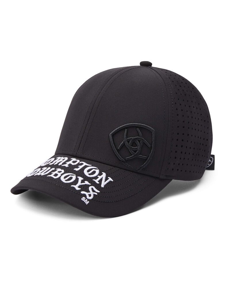 Casquettes Ariat Compton Cowboys Trifactor Noir | SGV-9070774