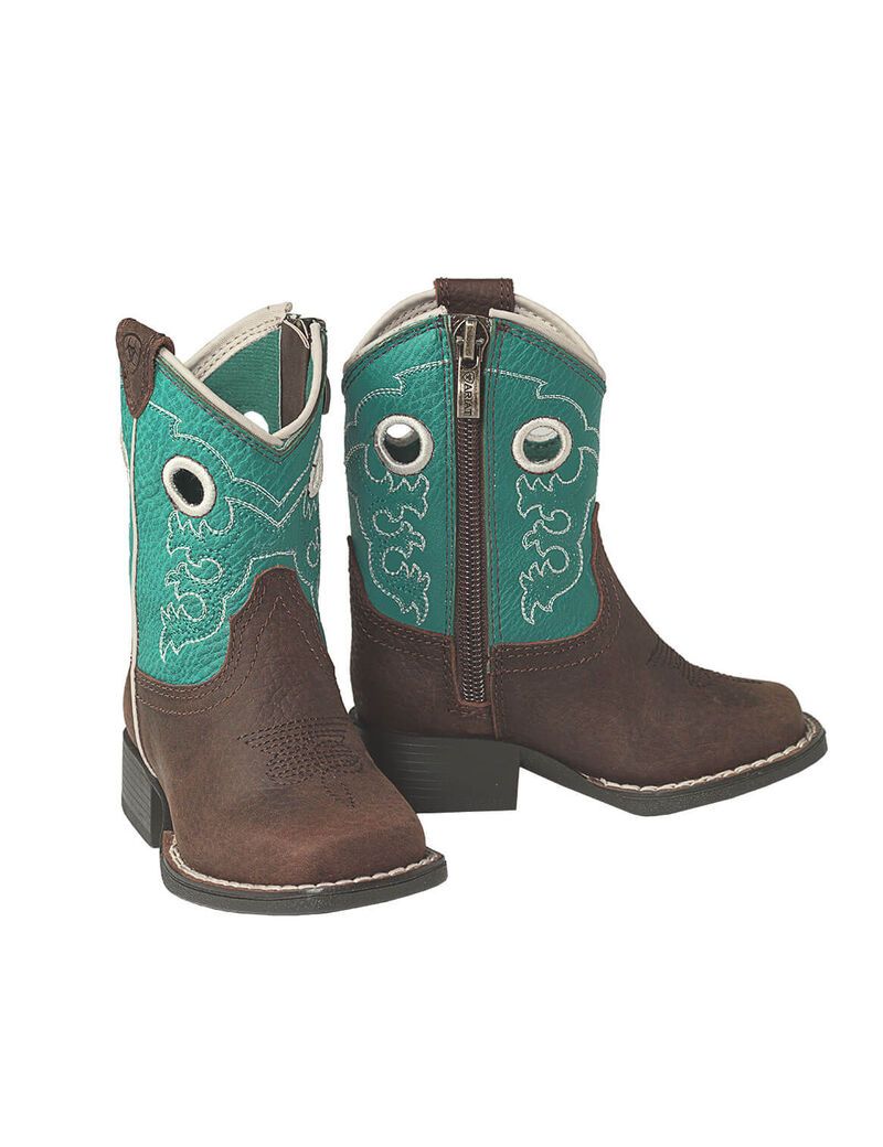 Bottes Western Ariat Stompers Crossfire Marron | TII-2874553