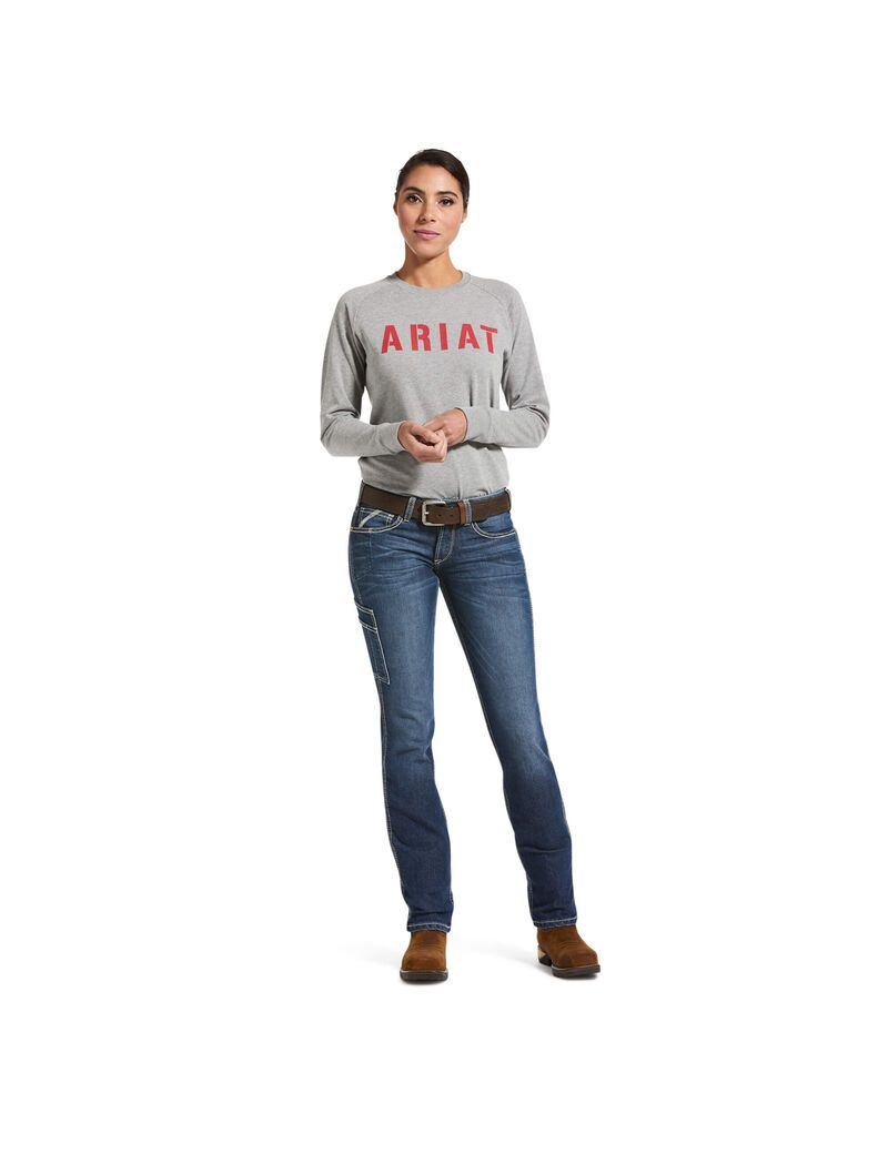 Jean Ariat Rebar DuraStretch Riveter Droit Leg Multicolore | GJG-2616383