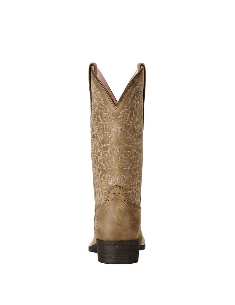 Bottes Western Ariat Round Up Remuda Marron | XRY-5793450