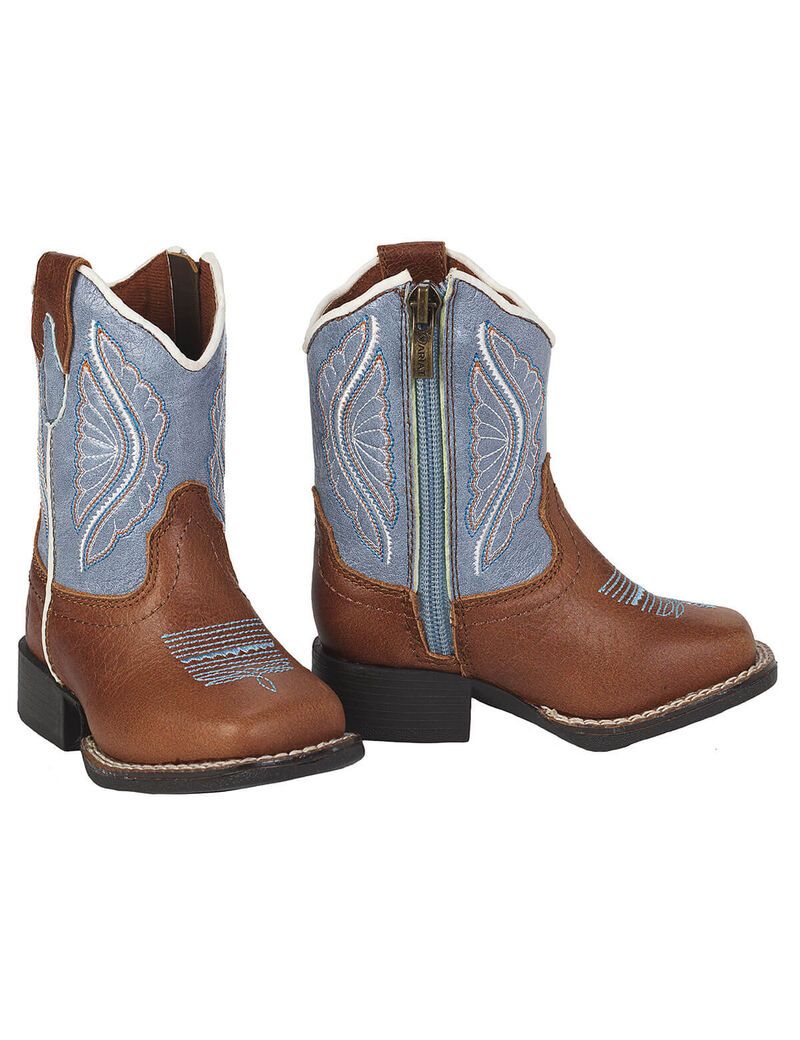 Bottes Western Ariat Stompers Shelby Marron | ZYD-7790163