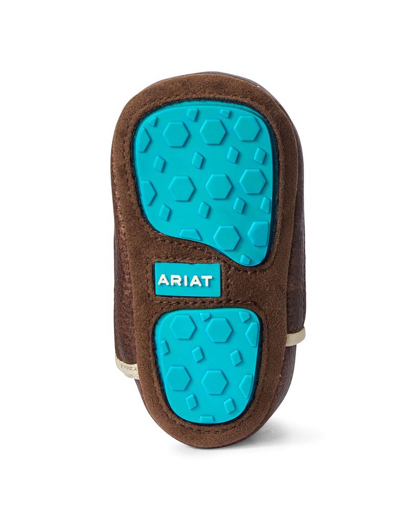 Bottes Western Ariat Stompers Boston Turquoise Turquoise Clair | AJI-2666263