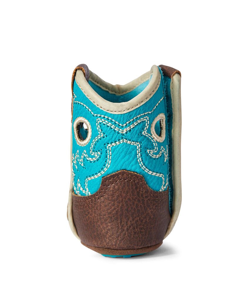 Bottes Western Ariat Stompers Boston Turquoise Turquoise Clair | AJI-2666263