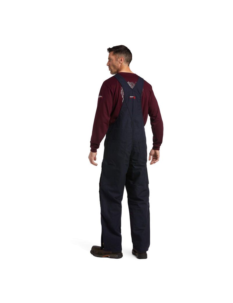 Pantalon Bib Ariat FR Insulated 2.0 Bleu Marine | NBD-5497228