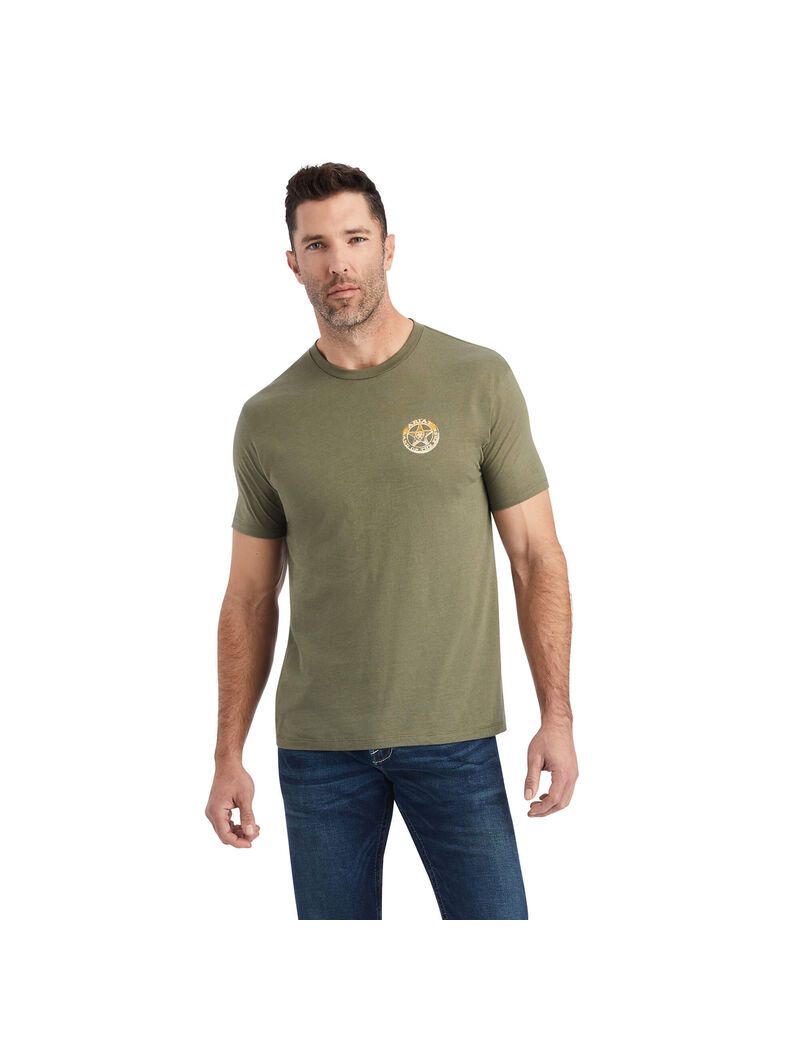 T Shirts Ariat Star Multicolore | GDM-4223209