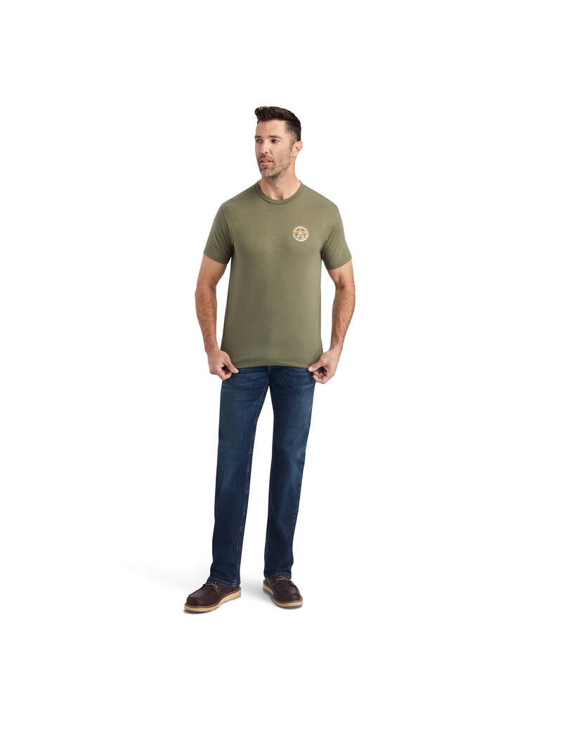 T Shirts Ariat Star Multicolore | GDM-4223209