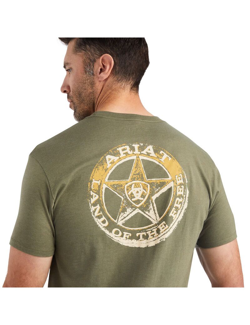 T Shirts Ariat Star Multicolore | GDM-4223209