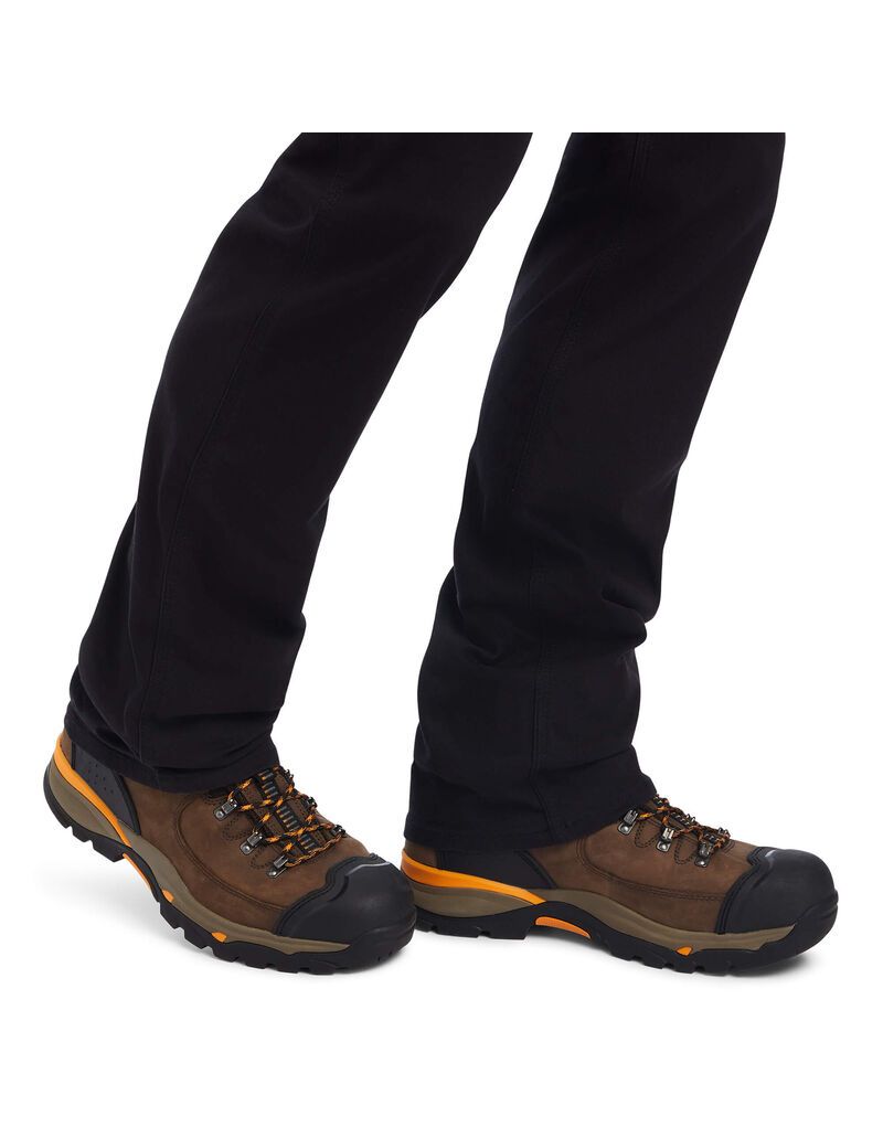 Pantalon Ariat Rebar M7 DuraStretch Made Tough Droit Noir | XHL-3111669