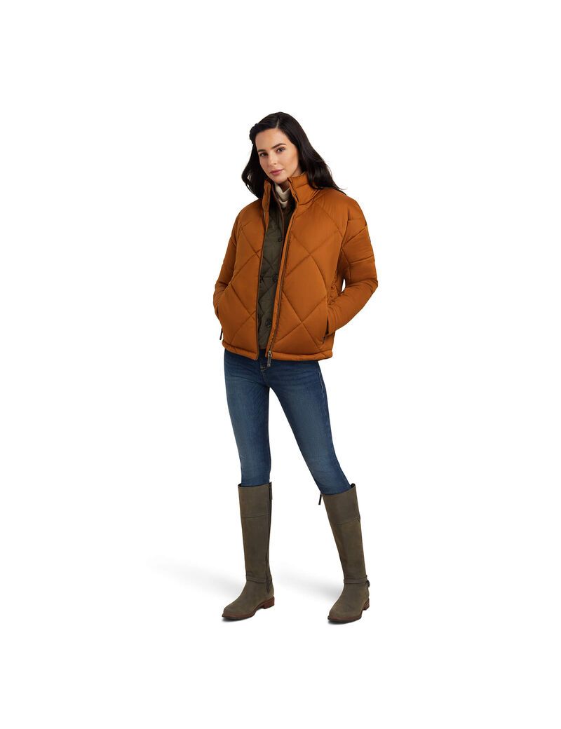 Vestes Ariat Adena Insulated Marron | RGM-6257265