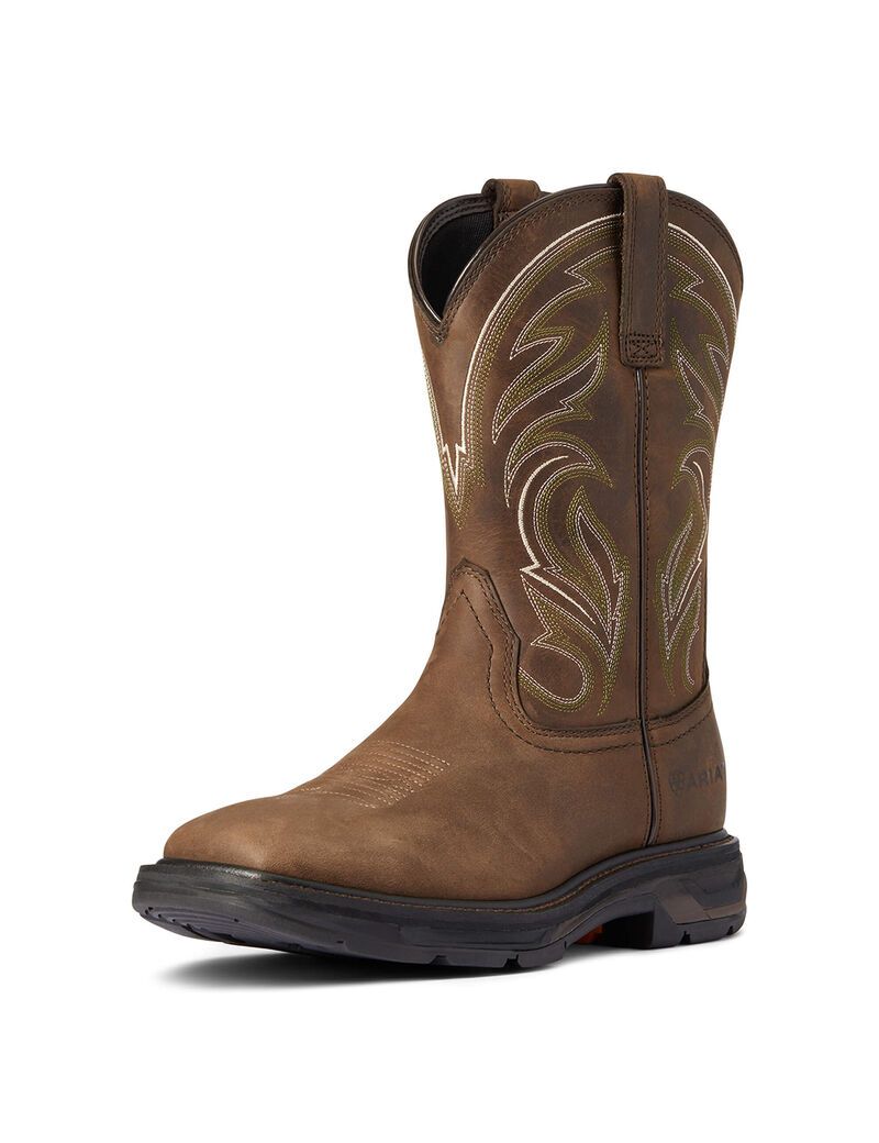 Bottes de Travail Ariat WorkHog XT Cottonwood Marron | GXH-0355918