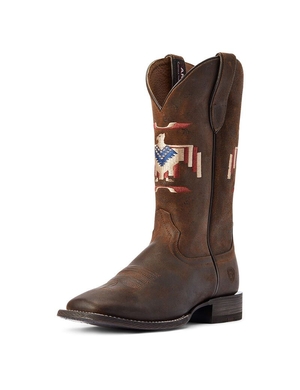 Bottes Western Ariat Circuit Thunderbird Chimayo Marron | RBR-5306716