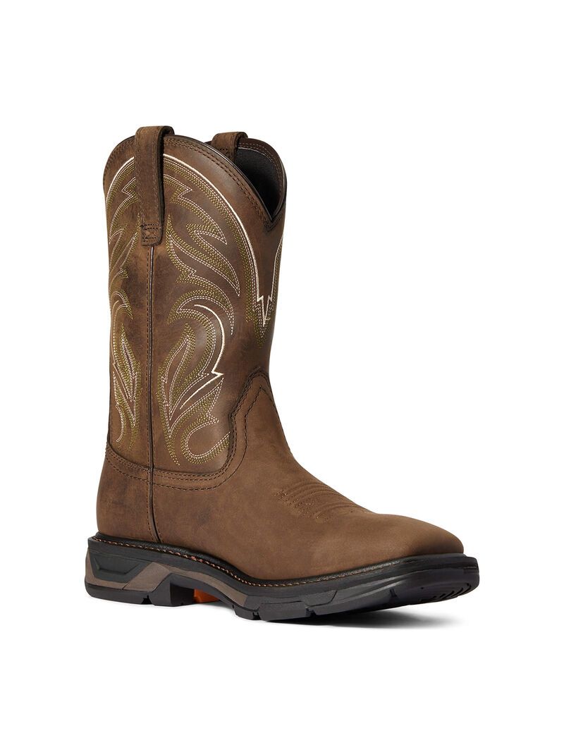 Bottes de Travail Ariat WorkHog XT Cottonwood Marron | GXH-0355918