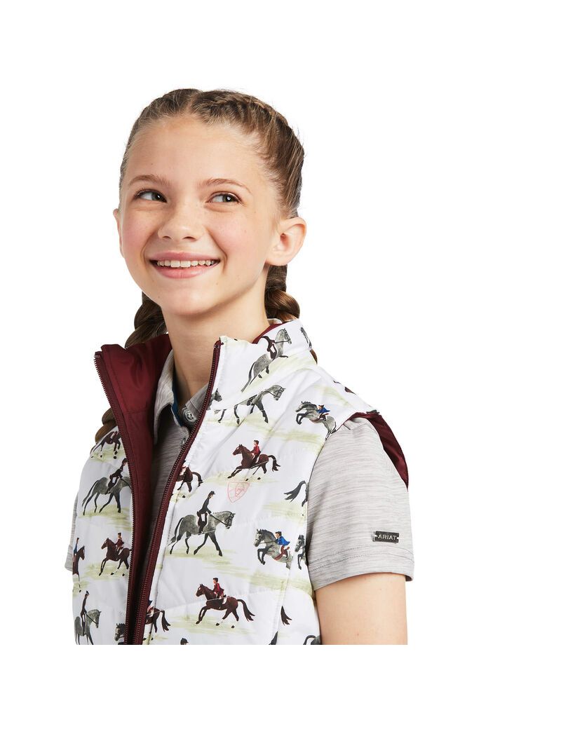 Gilet Ariat Bella Reversible Insulated Multicolore | AXM-2354421