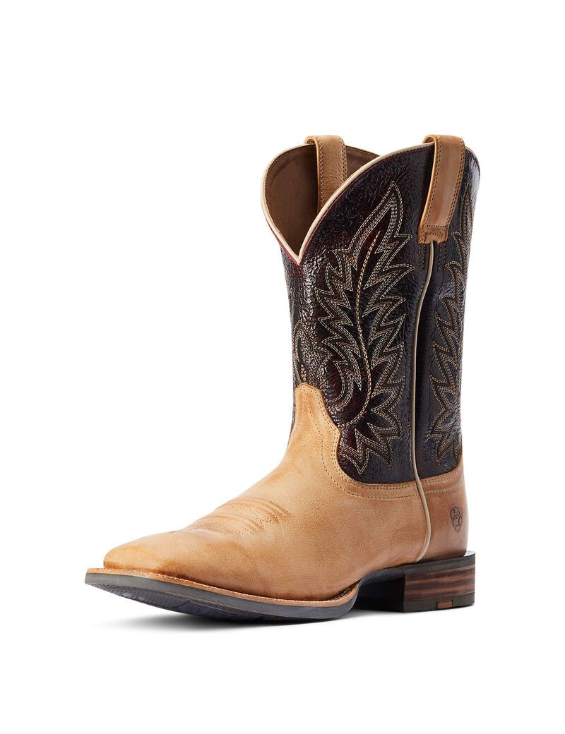 Bottes Western Ariat Ridin High Marron | QWY-7741791