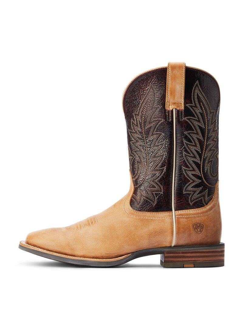 Bottes Western Ariat Ridin High Marron | QWY-7741791