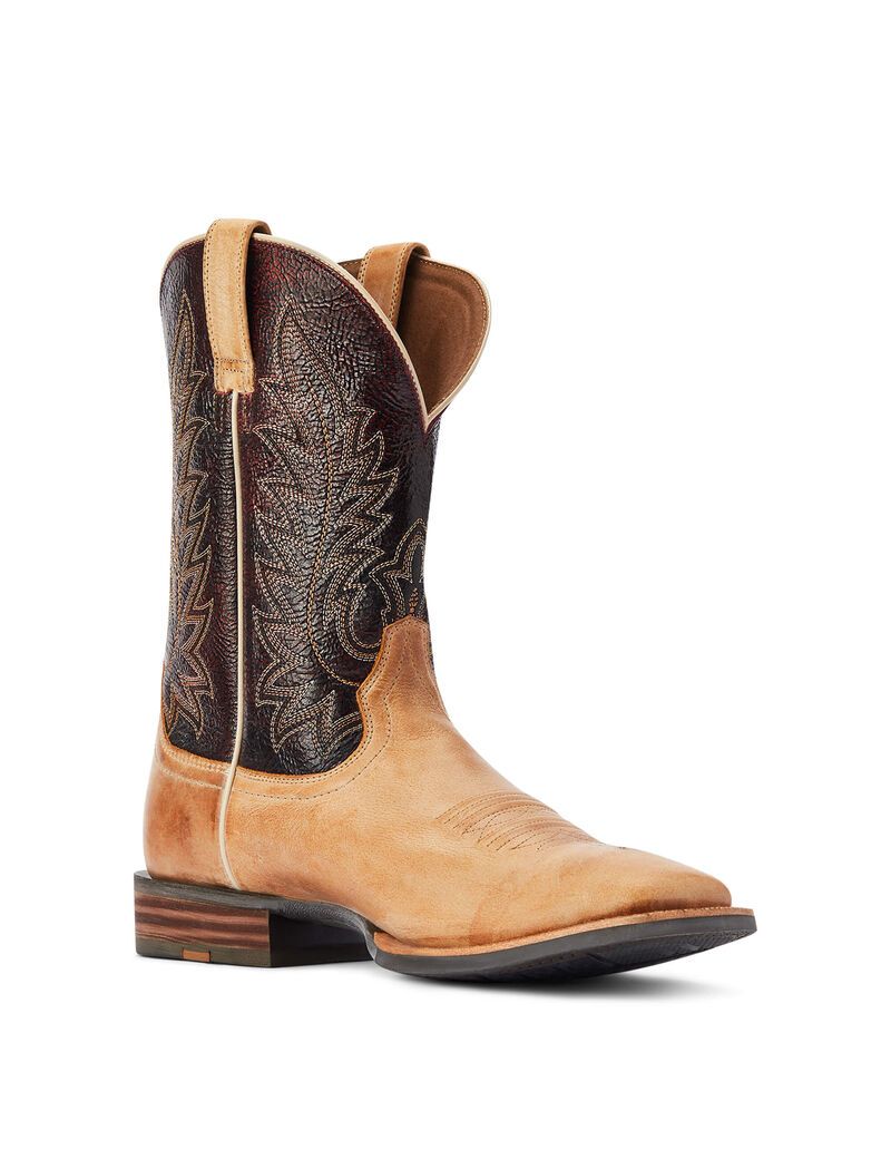 Bottes Western Ariat Ridin High Marron | QWY-7741791