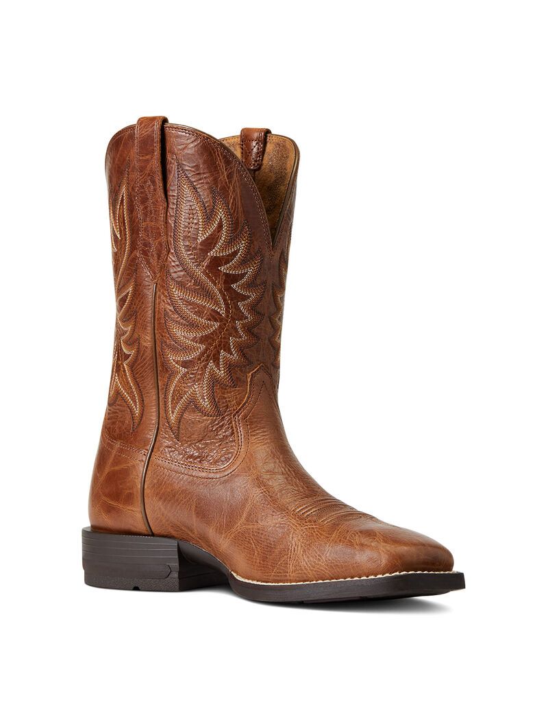 Bottes Western Ariat Brander Marron Foncé | PFY-7633363