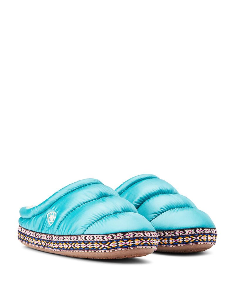 Chaussons Ariat Crius Clog Turquoise | AWQ-5020408