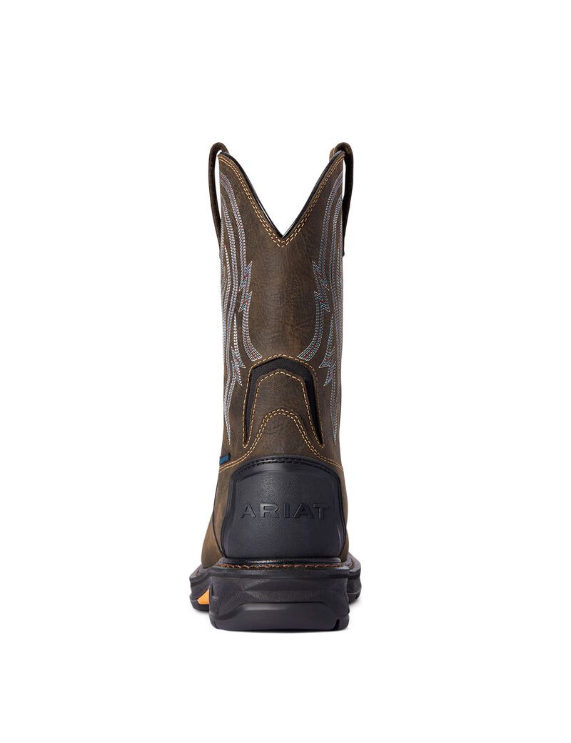 Bottes Imperméables Ariat WorkHog XT Tumbleweed Carbon Embout Travail Cafe | DBW-0784128