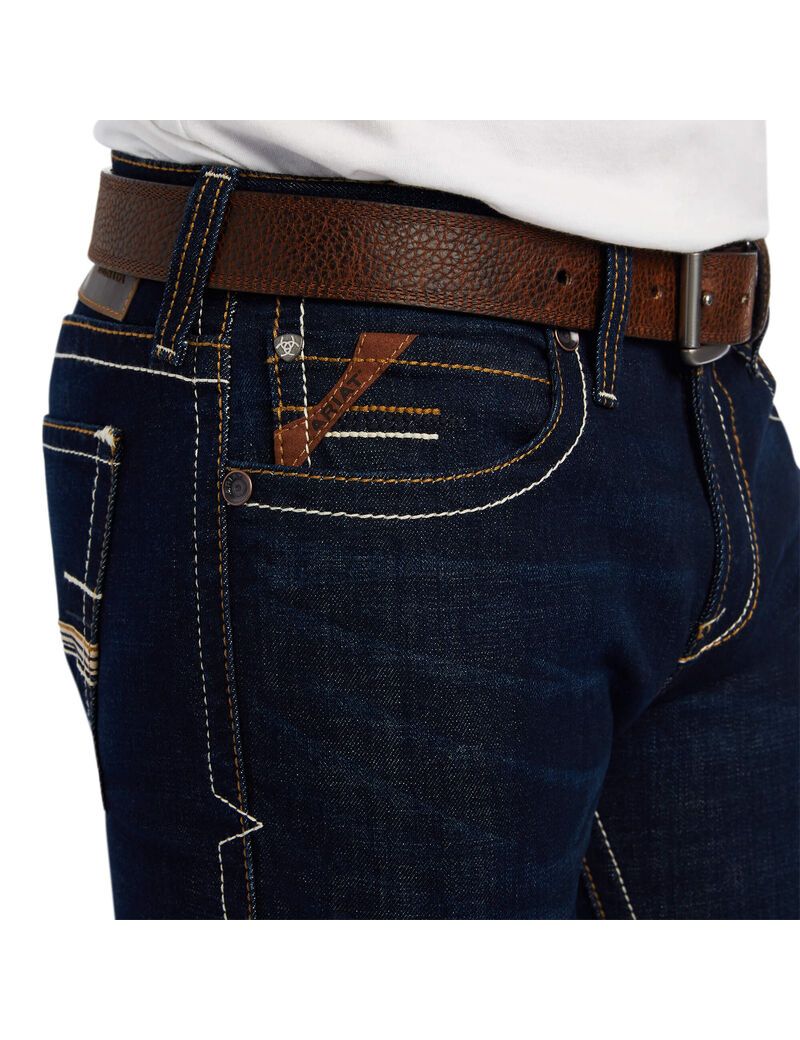 Jean Ariat M7 Slim Ranger Droit Multicolore | RQY-1860903