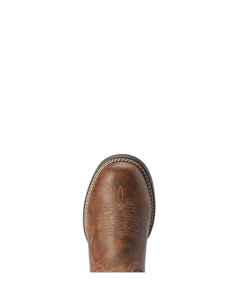 Bottes Western Ariat Anthem Round Embout Shortie Cuivre | FVA-3143353