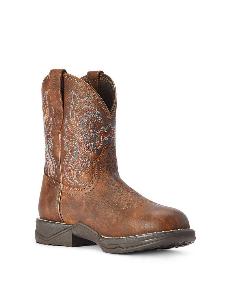 Bottes Western Ariat Anthem Round Embout Shortie Cuivre | FVA-3143353