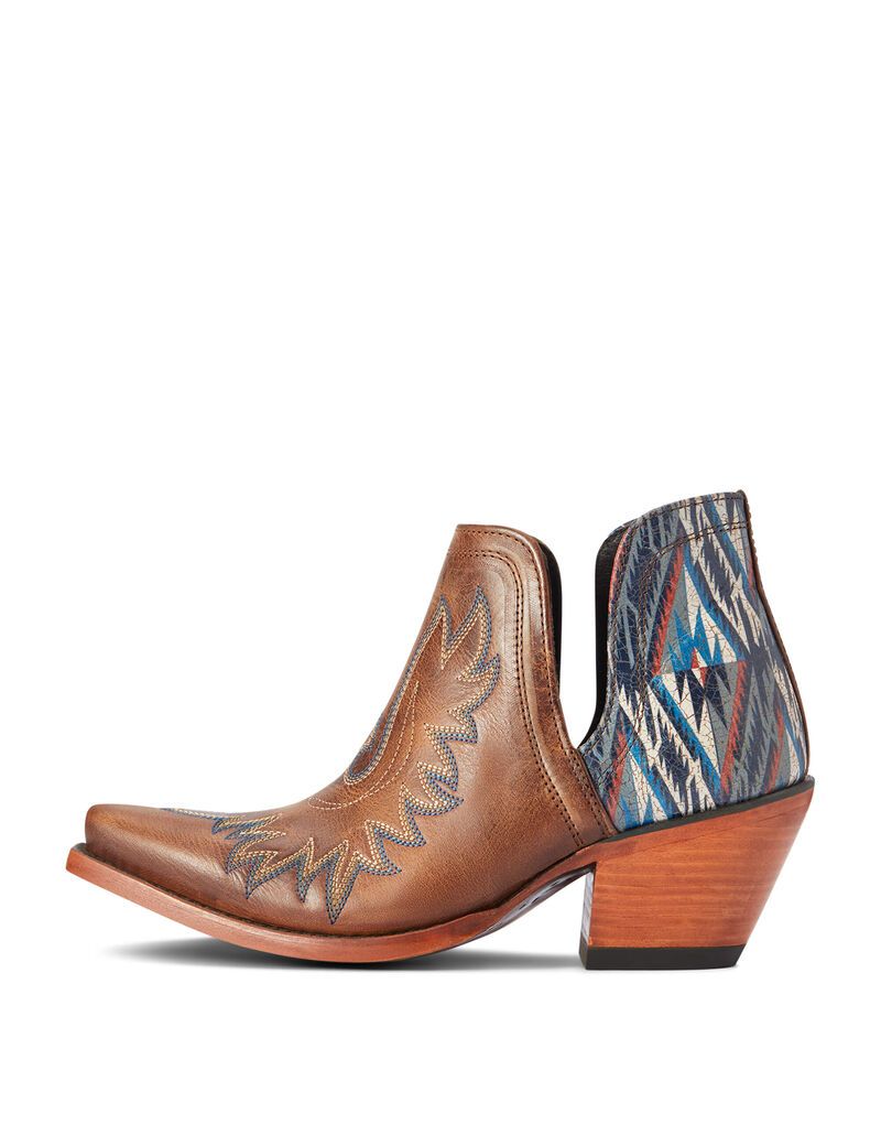 Bottines Ariat Dixon Chimayo Western Marron | CWL-1858643