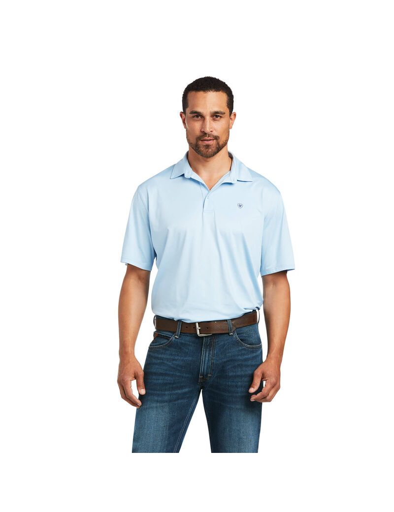 Polos Ariat Charger 2.0 Bleu | KSU-9680944