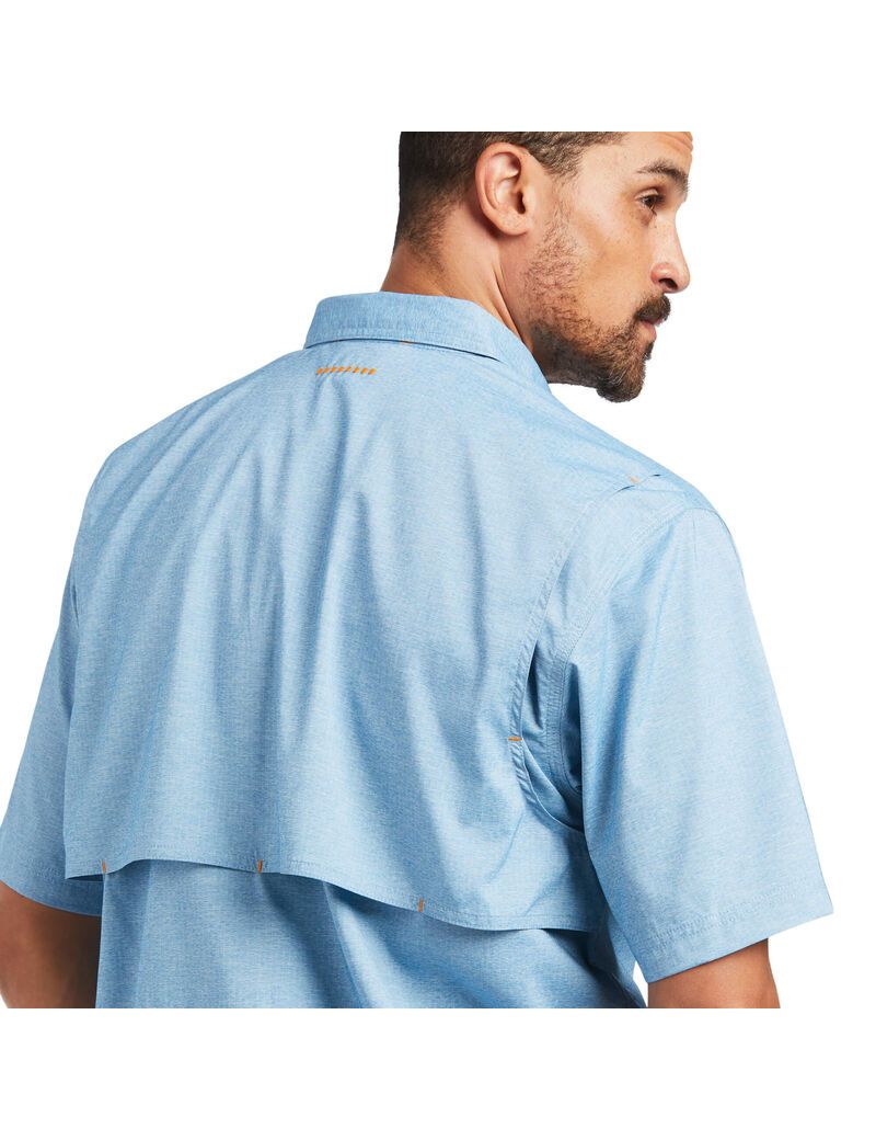 Vêtements De Travail Ariat Rebar Made Tough VentTEK DuraStretch Travail Shirts Multicolore | NDU-3608517