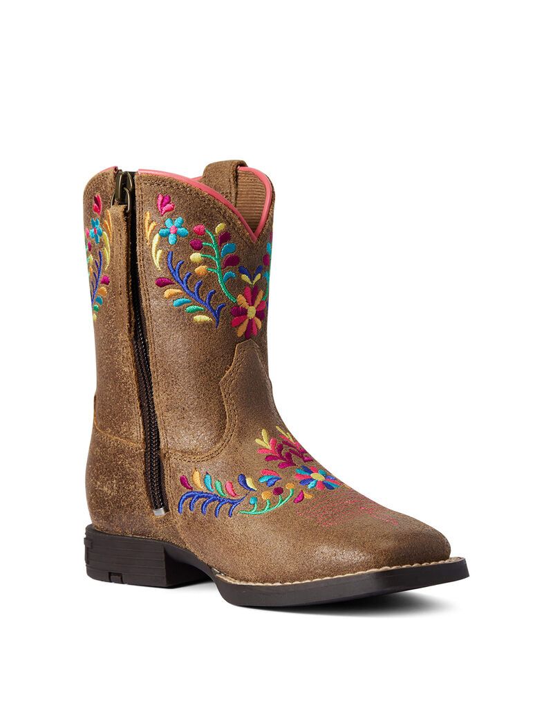 Bottes Western Ariat Wild Flower Marron | VXT-4508003