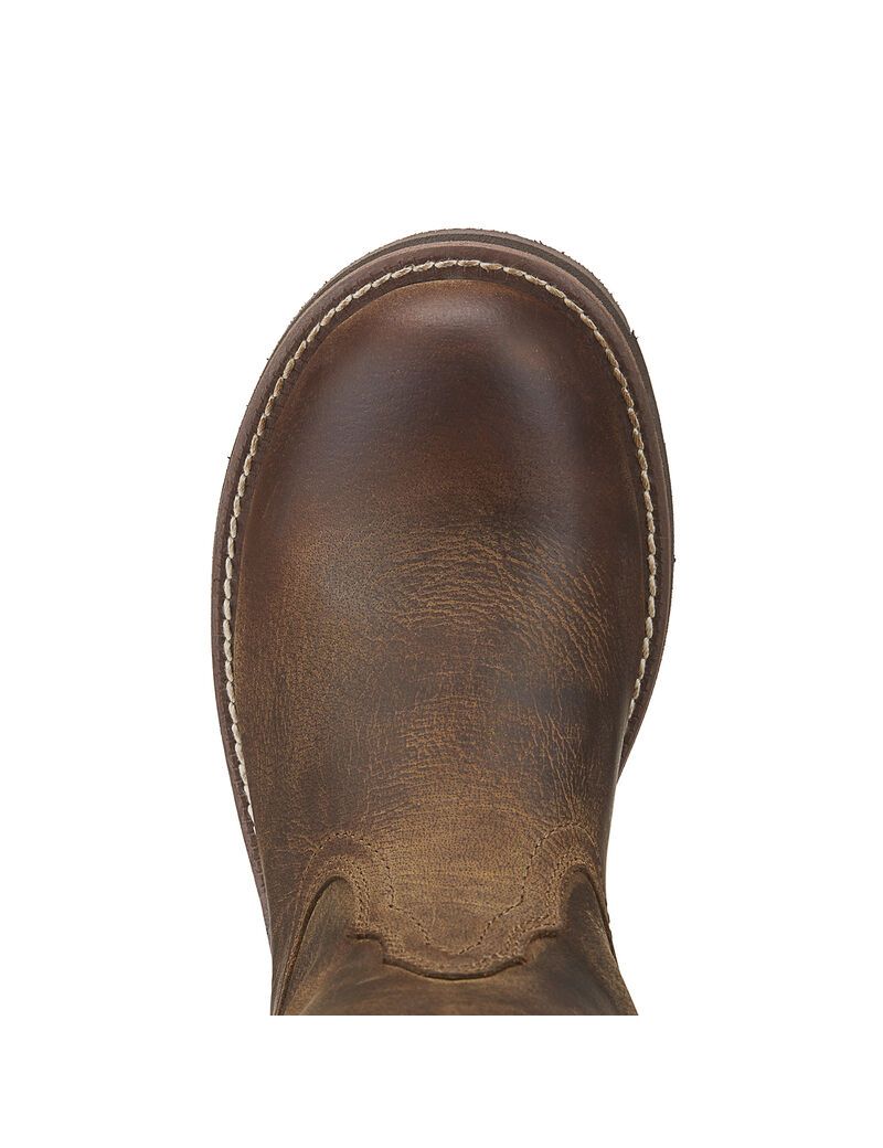 Bottes Western Ariat Unbridled Roper Marron | NTK-6343807