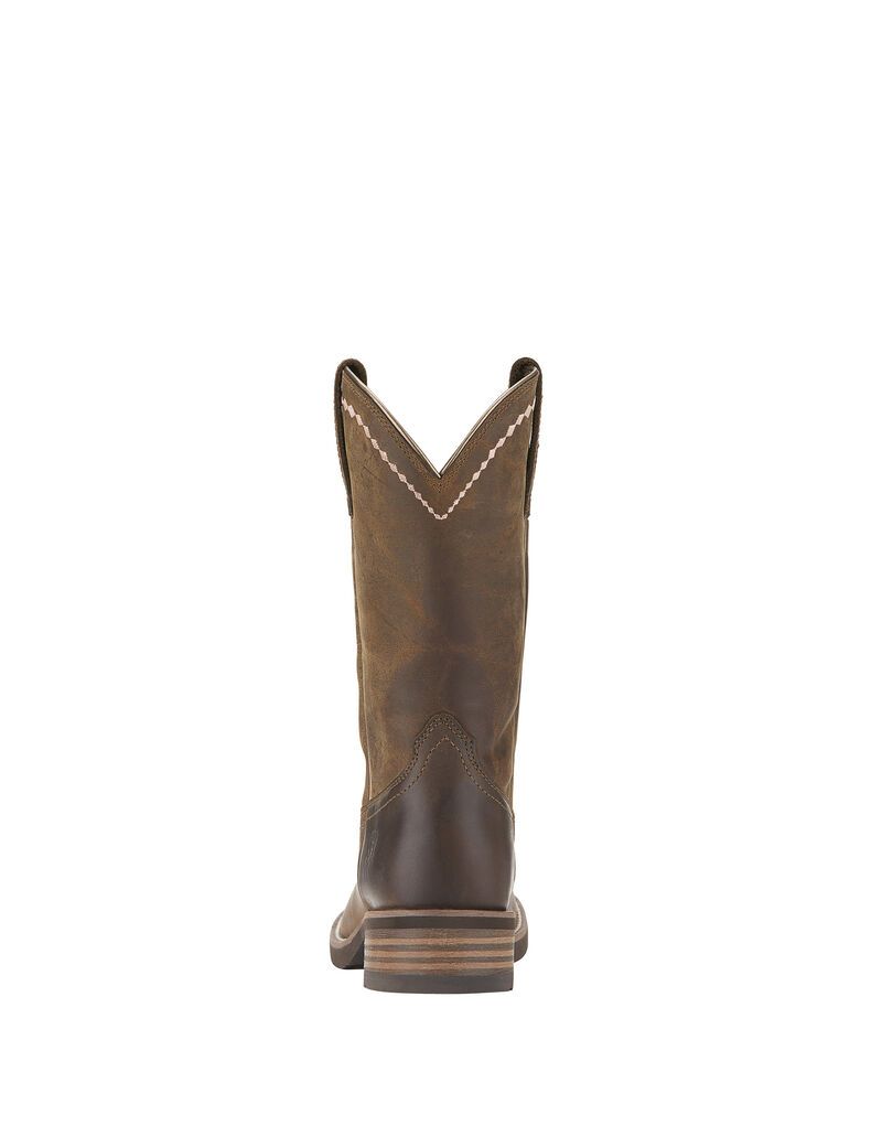 Bottes Western Ariat Unbridled Roper Marron | NTK-6343807