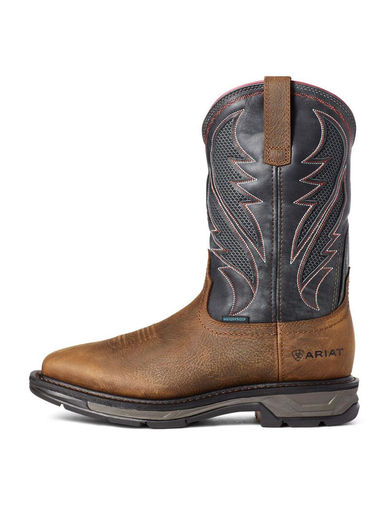 Bottes Imperméables Ariat WorkHog XT VentTEK Travail Marron | BLR-4067967