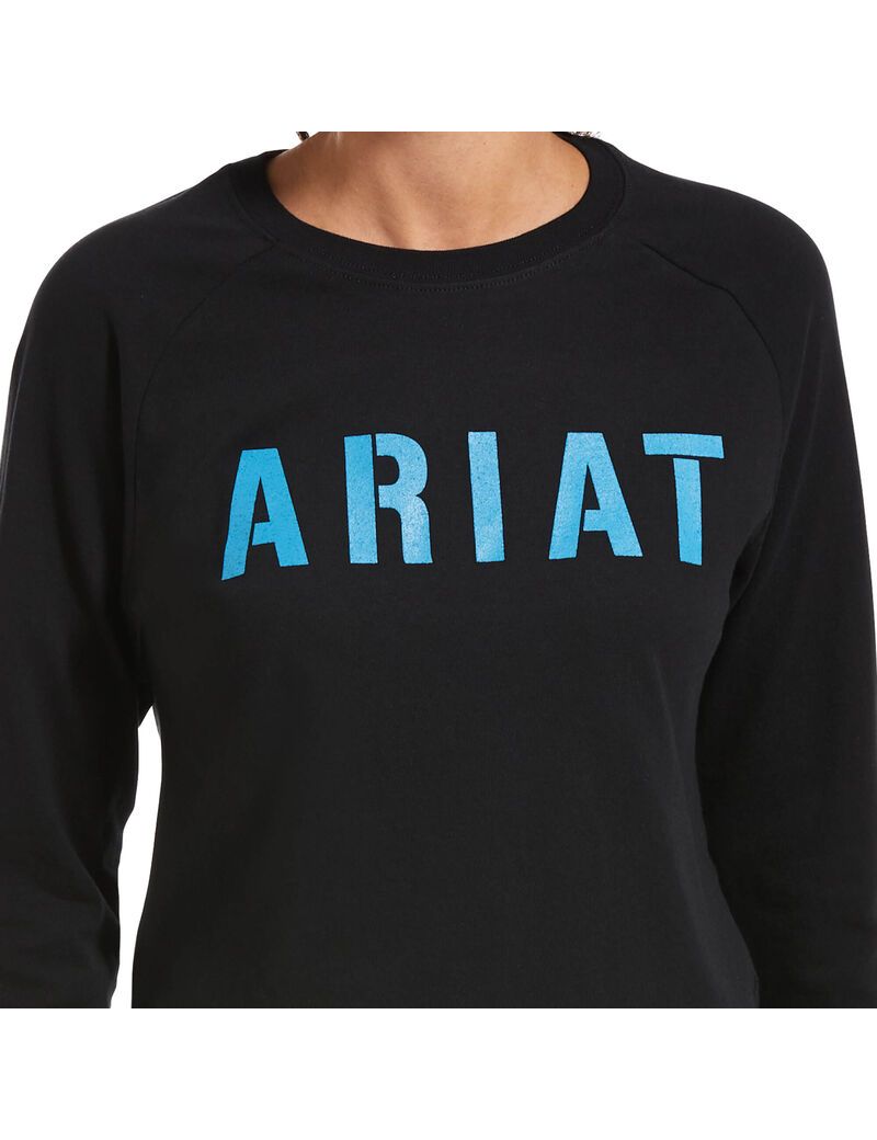 Vêtements De Travail Ariat Rebar CottonStrong Block T Shirts Noir | LDV-4036426