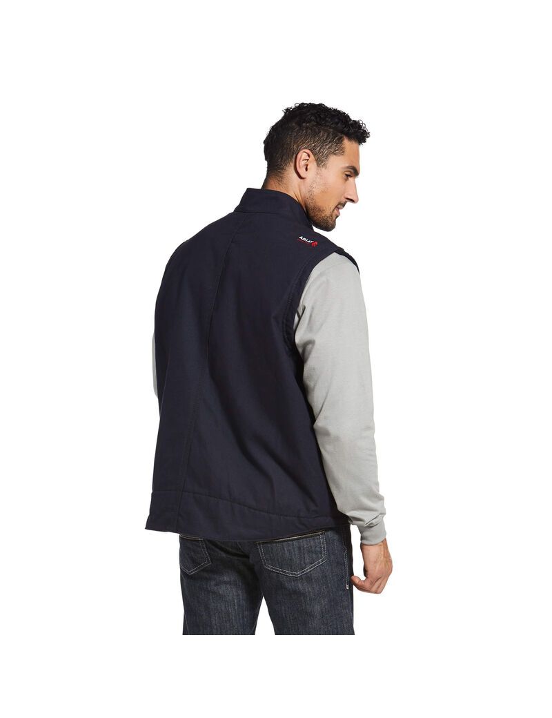 Gilet Ariat FR Workhorse Insulated Bleu Marine | CMC-5909058