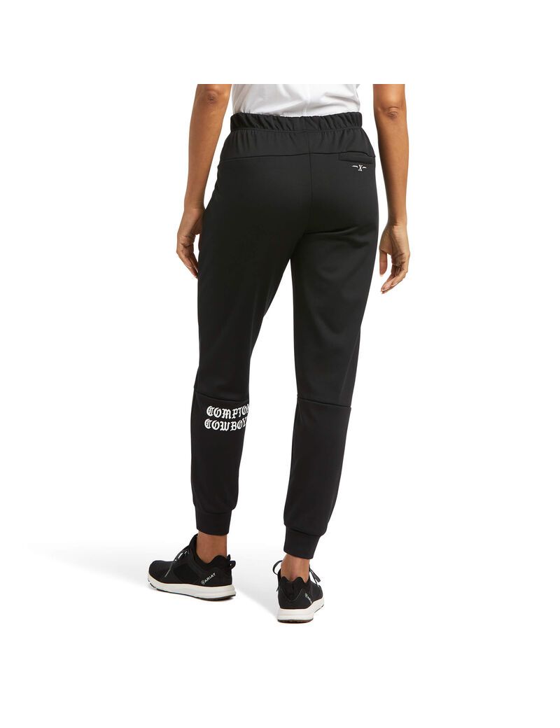 Pantalon Ariat Compton Cowboys Jogger Sweatpants Noir | DHP-9562079