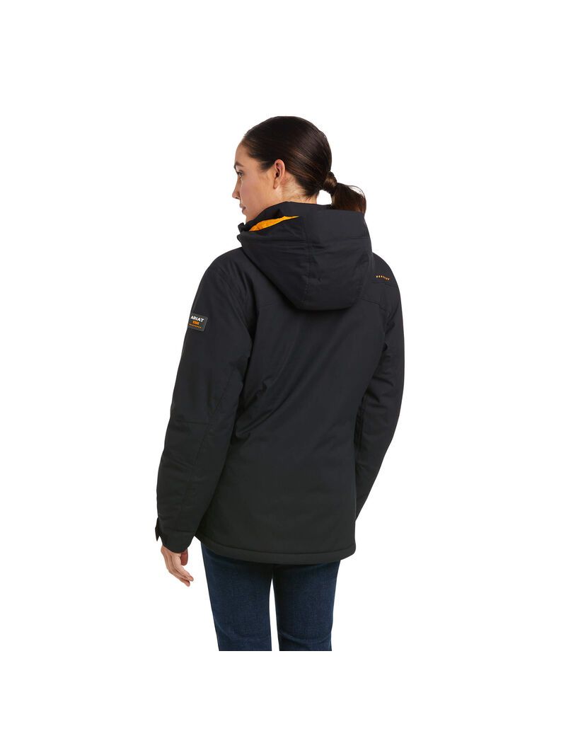 Vêtements De Travail Ariat Rebar Storm Fighter 2.0 Imperméables Jackets Noir | PXU-5197019