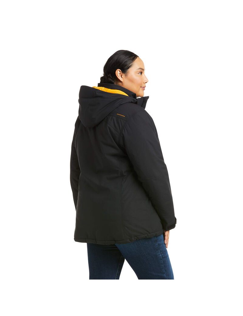 Vêtements De Travail Ariat Rebar Storm Fighter 2.0 Imperméables Jackets Noir | PXU-5197019