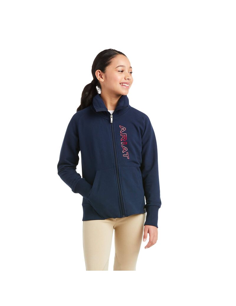 Sweats Ariat Team Logo Full Zip Multicolore | GVP-5637102