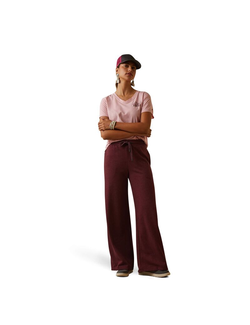 Pantalon Ariat Route Runner Bordeaux | AXH-1642919