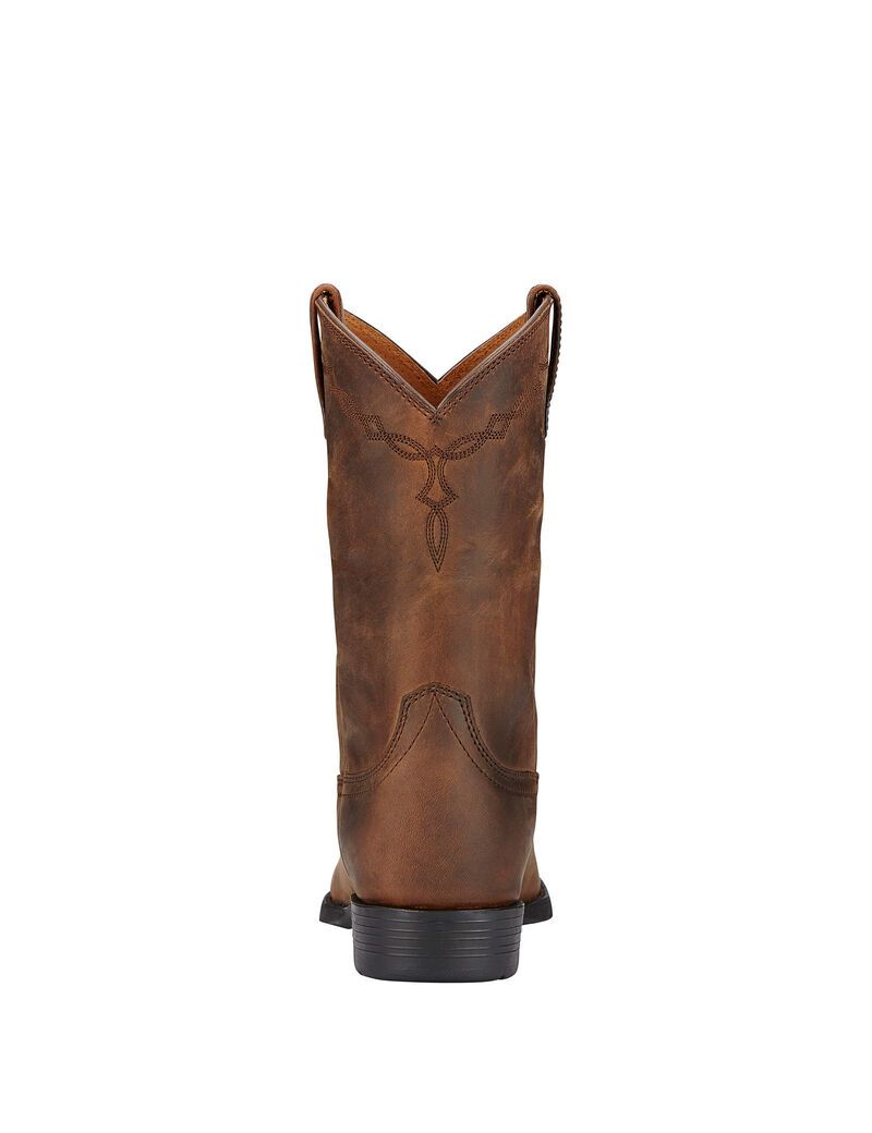 Bottes Western Ariat Heritage Roper Marron | AAF-4096612