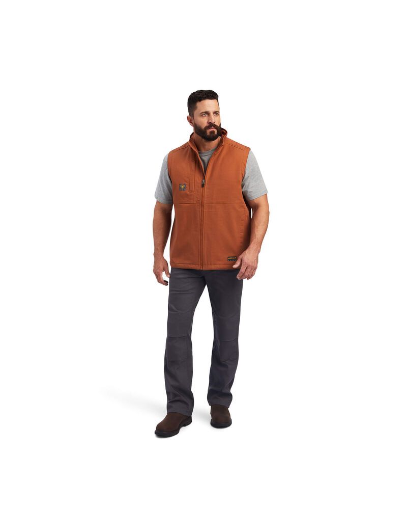 Gilet Ariat Rebar DuraCanvas Cuivre | KFA-1364523