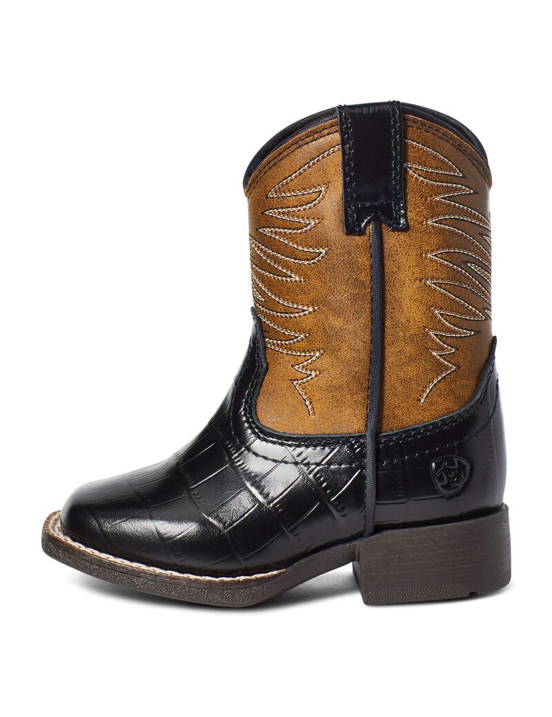 Bottes Western Ariat Stompers Firecatcher Marron | AOP-6640339