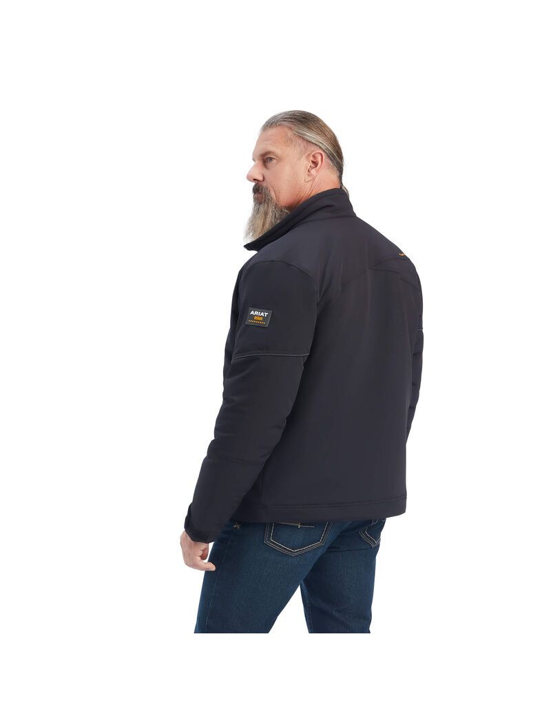 Vêtements De Travail Ariat Rebar Dri-Tek DuraStretch Insulated Jackets Noir | IDM-5331070