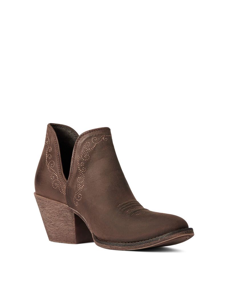 Bottines Ariat Encore R Embout Western Marron | WXY-2467639