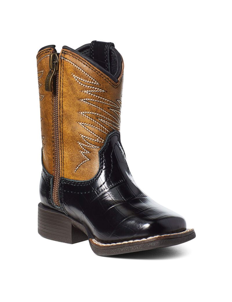 Bottes Western Ariat Stompers Firecatcher Marron | AOP-6640339