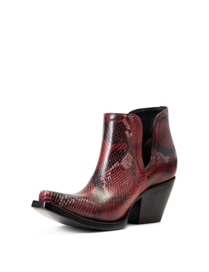 Bottines Ariat Dixon Western Rouge Serpent | KCL-0360441