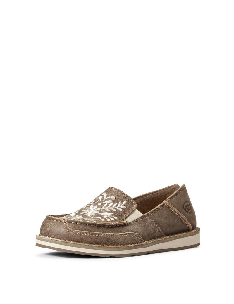 Baskets Ariat Cruiser Embroidered Marron | UDD-4101001