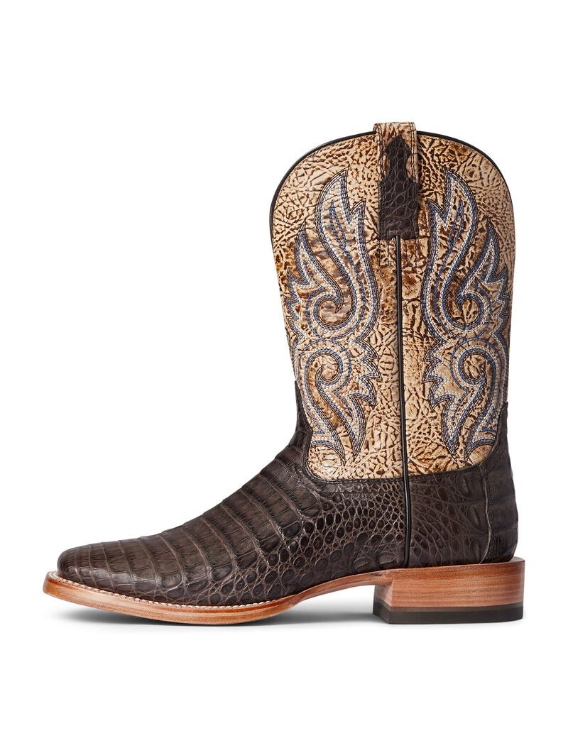 Bottes Western Ariat Relentless Denton Chocolat | VLI-9218988